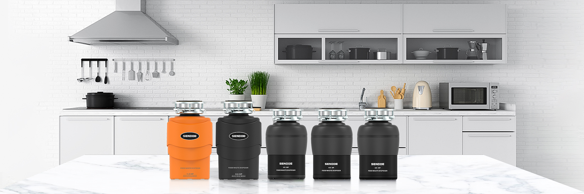 Garbage disposer lineup
